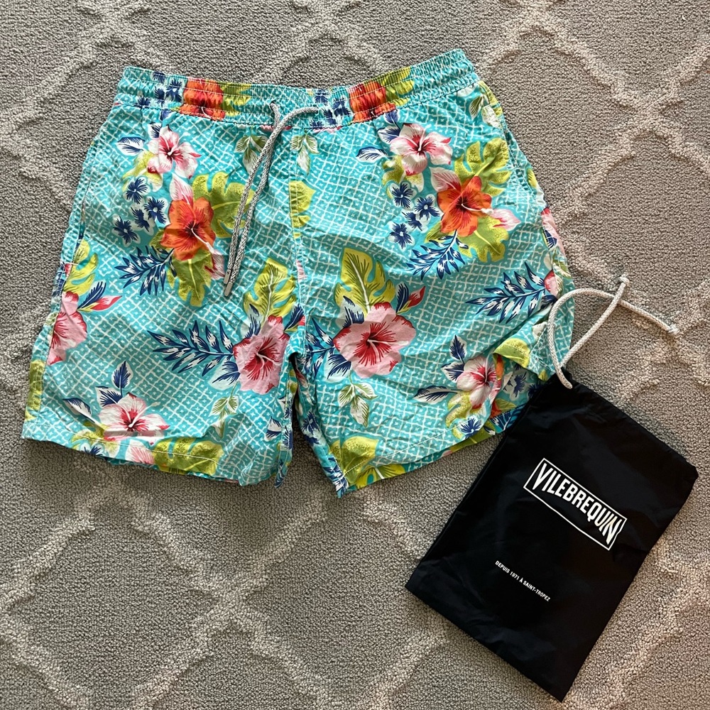 Men’s Vilebrequin Swim Trunks, Size XL